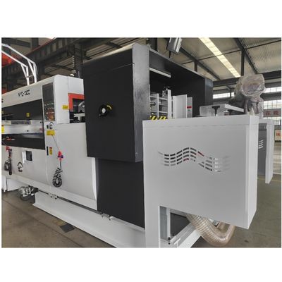 Machine de découpe à matrices plates de feuilles de plastique en carton ondulé