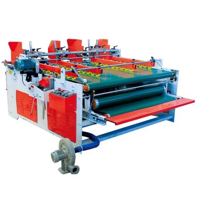 2000 KG Gluer de dossier de carton ondulé semi-automatique Parfait pour les emballages à grande vitesse
