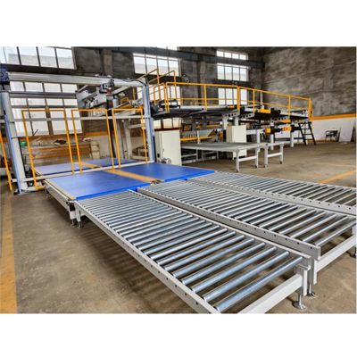 3/5/7 Machine de fabrication de boîtes de carton ondulé à couches pour une efficacité de l'emballage