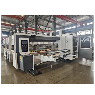 Machine d'impression flexible pour le commerce ondulé 4 couleurs avec qualité automatique automatique