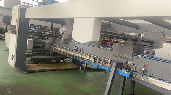 Machine de découpe de matrices à imprimerie flexible avancée avec machine de regroupement de collecteurs en ligne
