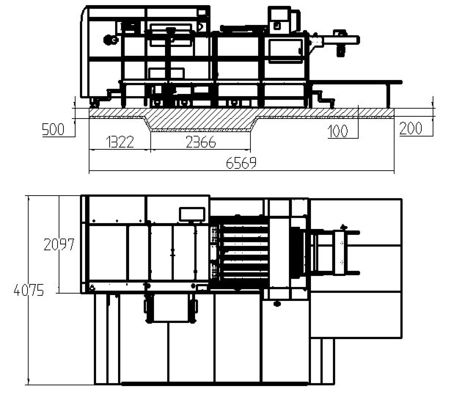 Machine de découpe sous pression de carton avec taille maximale du papier 1500*1100mm et précision ± 0,25mm