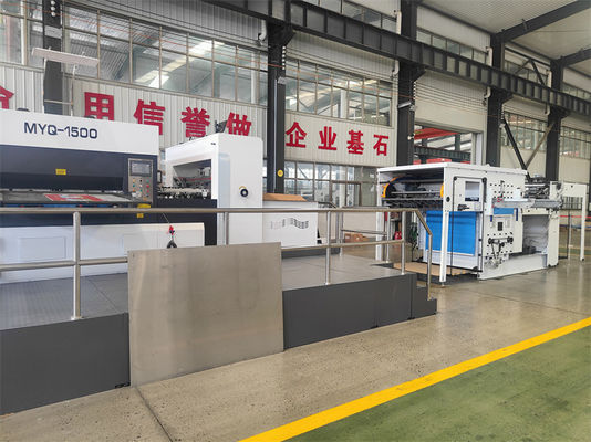 Machine à découper à la matrice à entraînement électrique pour les équipements de production de carton ondulé