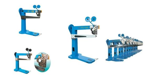 5500 kg de poids double servo machine à coudre manuelle de boîte pour boîtes de carton ondulé