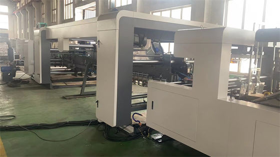 précision Fonction de fente Carton boîte 3 couleur imprimante flexo machine d'emballage en ligne
