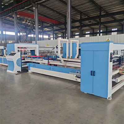 30-150 mm de portée de la distance entre les ongles Machine de collage pliante automatique pour cartons ondulés