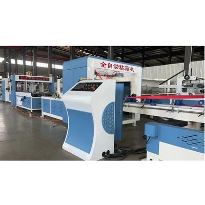 30-150 mm de portée de la distance entre les ongles Machine de collage pliante automatique pour cartons ondulés