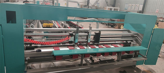 précision Carton ondulé entièrement automatique Pizza Box Folder Gluer pour la demande des clients