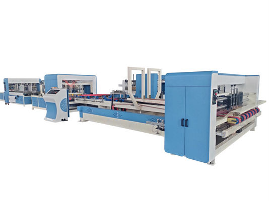 précision Carton ondulé entièrement automatique Pizza Box Folder Gluer pour la demande des clients