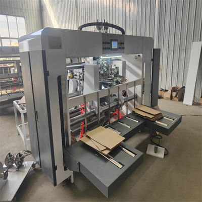 3200 KG Machine de couture à deux pièces semi-automatique pour la fabrication de boîtes ondulées
