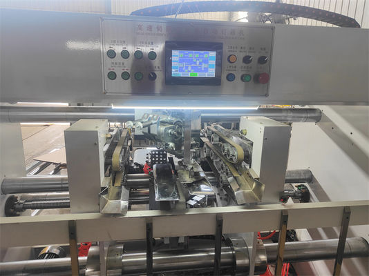 3200 KG Machine de couture à deux pièces semi-automatique pour la fabrication de boîtes ondulées