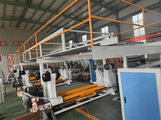12.5KW Servo moteur principal de conduite ligne de production de carton ondulé pour les acheteurs mondiaux
