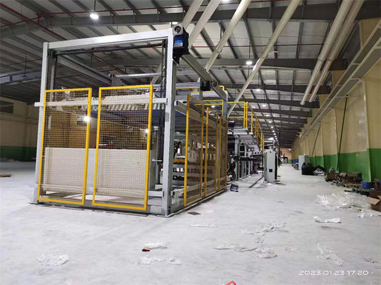 Machine de fabrication de boîtes ondulées automatiques à haute vitesse à 3 plis Modèle et performances les plus récents