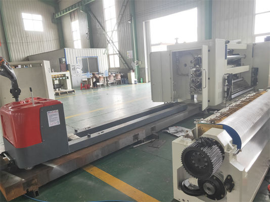 Machine automatique de production de carton ondulé avec une plage de température de 160 à 180 °C