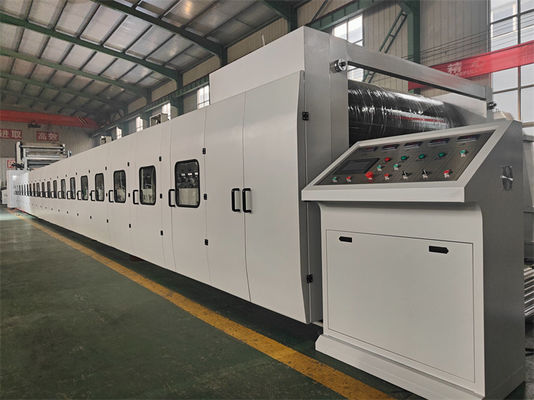 Ligne d'emballage électrique pour la production et l'emballage de boîtes en carton ondulé à 5 couches