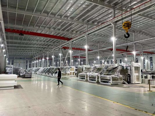 Machine de laminage à flûte pour la production en usine de fabrication