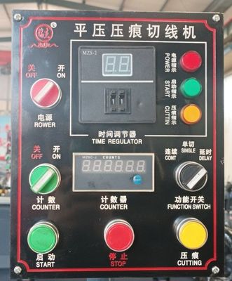 Machines à découper et à croiser à la matrice de pizza à tension manuelle 380 V