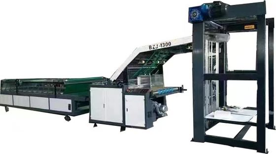 Machine de laminage industriel à flûte semi-automatique à papier ondulé personnalisable