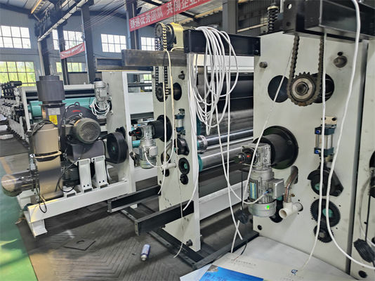 3 couleurs automatique à grande vitesse en carton ondulé en carton Flexo Impression à fente machine de découpe sous pression