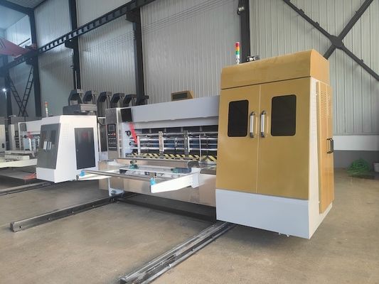 Machine d'impression de feuilles de carton ondulé Flexo à grande vitesse de 150 à 200 pièces/min
