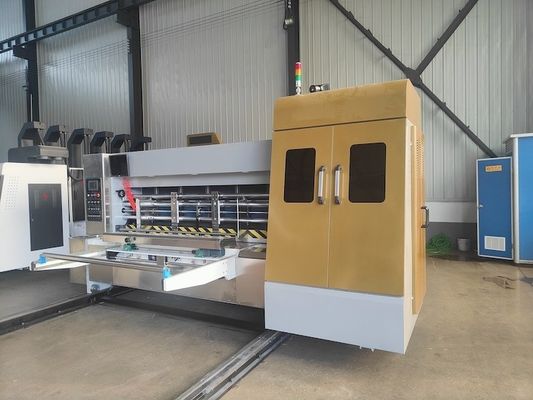 Machine d'impression de feuilles de carton ondulé Flexo à grande vitesse de 150 à 200 pièces/min