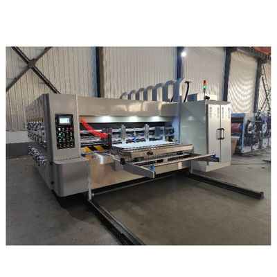 Presses d'impression flexibles pour cartons en carton en carton ondulé Vitesse 150-200 pièces/min