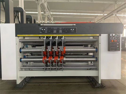 Profondeur maximale de fente 350 Machine de fabrication de boîtes ondulées semi-automatique pour l'utilisateur définie