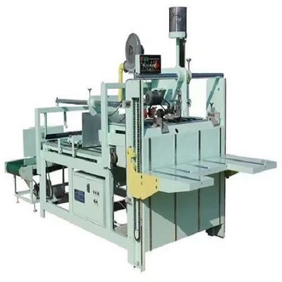 Moteur à vitesse réglable, semi-automatique, machine à coller les dossiers pour la ligne de production de boîtes de carton
