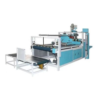 Moteur à vitesse réglable, semi-automatique, machine à coller les dossiers pour la ligne de production de boîtes de carton