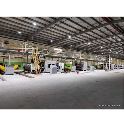 3/5/7 Machine de fabrication de boîtes de carton ondulé à couches pour une efficacité de l'emballage
