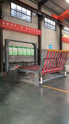 4500 KG Imprimante entièrement automatique à fente à découpe en tuile machine d'empilage de boîtes de carton ondulées pour l'emballage