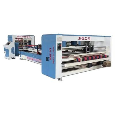 Distance directe entre les ongles de 30 à 150 mm Gluer automatique pour les cartons ondulés