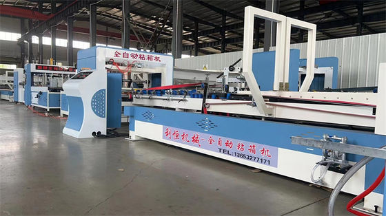 Distance directe entre les ongles de 30 à 150 mm Gluer automatique pour les cartons ondulés