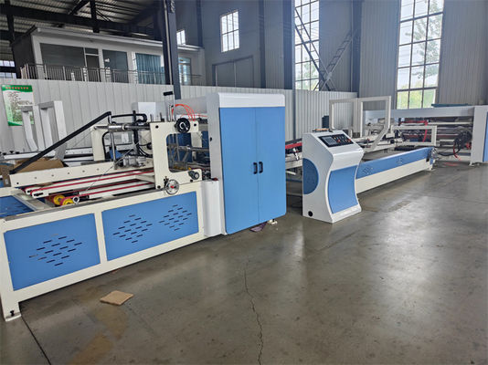 Distance directe entre les ongles de 30 à 150 mm Gluer automatique pour les cartons ondulés