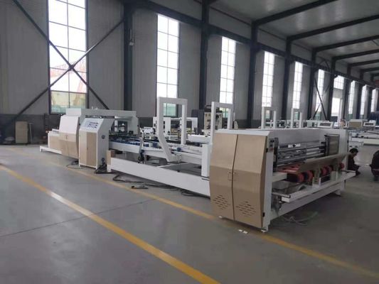 Machine automatique de collage de dossiers flexibles pour boîte de carton APPAREL répondant aux demandes des clients