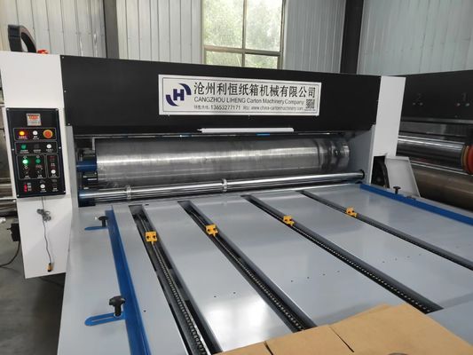 Imprimante d'alimentation à chaîne flexible polyvalente Rotary Slotter And Die Cutter Machine 1500 KG