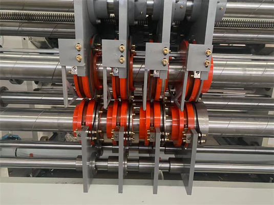 Imprimante d'alimentation à chaîne flexible polyvalente Rotary Slotter And Die Cutter Machine 1500 KG