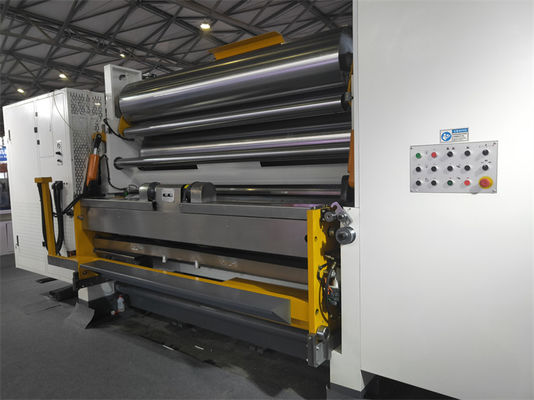 2023 Carton ondulé 2 plies à face unique Machine de fabrication de carton à face unique avec rouleau de changement rapide