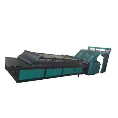 Machine à laminer à la flûte semi-automatique pour la lamination stable et lisse de carton ondulé