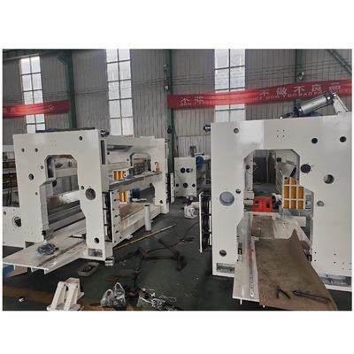 Ligne de production de boîtes en carton ondulé à face unique sans doigts