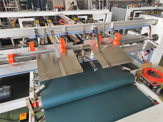 380V Machine à coller en carton ondulé semi-automatique à deux pièces en carton