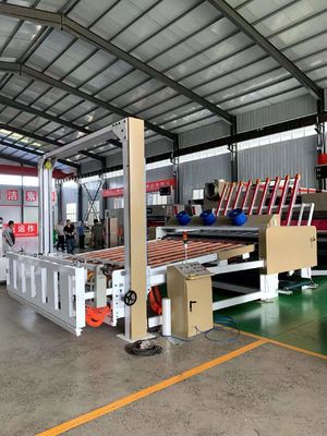 Matériau d'emballage en bois machine automatique à empiler en carton pour l'impression à grande vitesse