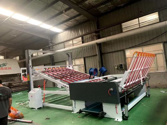 Matériau d'emballage en bois machine automatique à empiler en carton pour l'impression à grande vitesse