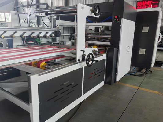 Machine à former du papier pour le pliage et la colle de boîtes de carton ondulé dans les boissons alimentaires