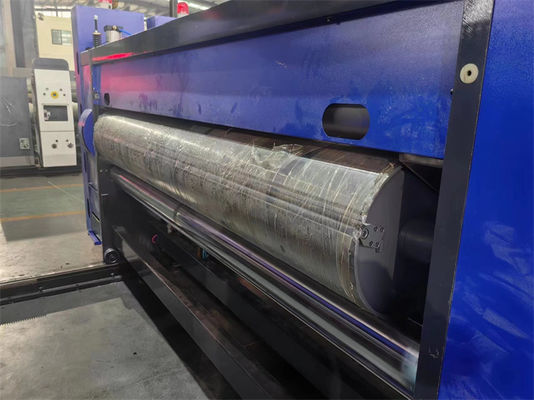 Presses d'impression flexolégantes ondulées avec slotter et capacité d'impression 1-6 couleurs