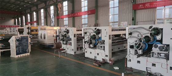 LiHeng 5 Ply Machine de fabrication de carton automatique ligne de production de carton ondulé 4500 KG