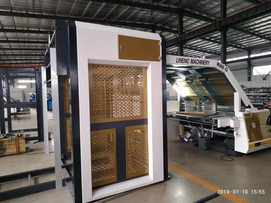 Machine automatique de laminage de papier ondulé à grande vitesse à vitesse maximale de 6000 feuilles/h
