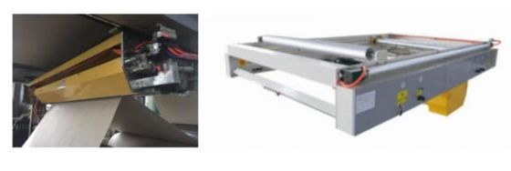 Splicer automatique de papier en rouleau avec machine à splicer ondulée 380V et contrôle automatique de la tension