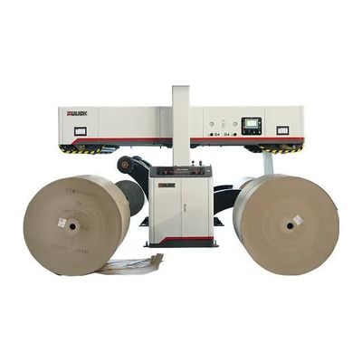 Splicer automatique de papier en rouleau avec machine à splicer ondulée 380V et contrôle automatique de la tension