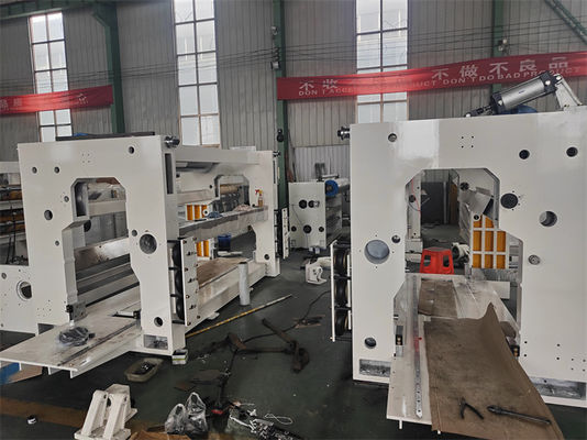 Conception de la ligne de production de carton ondulé à deux couches semi-automatique à face unique